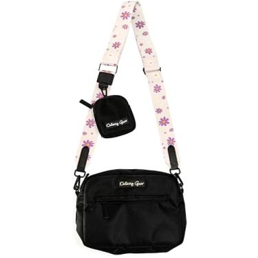 Imagem de Bolsa elegante para passear com cães com bolsa de adestramento à prova d'água, transversal com dispensador de bolsa de cocô, alças ajustáveis, perfeita para brinquedos, guloseimas, treinamento e