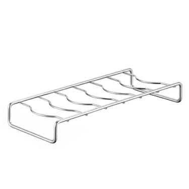 Imagem de ZEOPLE Escorredor de Tigelas, Escorredores Verticais para Secar Louças, Prateleira de Armazenamento de Balcão, Suporte para Escorredor de Louças para Gaveta de Cozinha, Bancada, Armário(26x10.6x5cm)