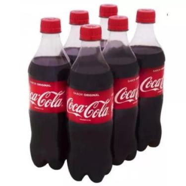 Imagem de Refrigerante Coca Cola 600ML C/6UNI - NoBrand