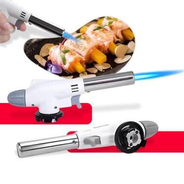 Imagem de Maçarico Culinário Gourmet Cozinha Profissional Portátil com Regulagem