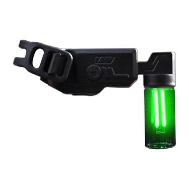 Imagem de Deevoka Lanterna traseira de bicicleta, luz de advertência, lâmpada traseira à prova d'água, lanterna para viagens e passeios ao ar livre, Verde