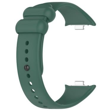 Imagem de Pulseira Silicone Compatível Redmi Watch 4 - Poolsy, Verde