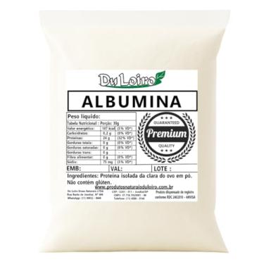 Imagem de Albumina - 80% Proteína - Suplemento Natural 1kg