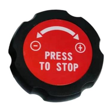 Imagem de simhoa Peça de reposição para botão M8, alavanca de freio para bicicleta ergométrica, acessório para máquina de exercícios, bicicleta ergométrica, máquina de, Vermelho Preto 6.3cm