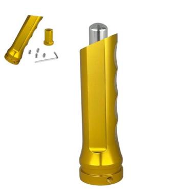 Imagem de Freio de Mão Universal Esportivo Alumínio AMARELO ESTILO BR, Amarelo