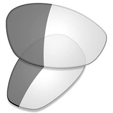 Imagem de Saucer Lentes de reposição premium e kits de borracha para óculos de sol Oakley Minute 2.0, Alta defesa - Ativado fotocromático