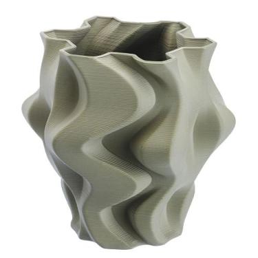 Imagem de Vaso Decorativo Sala Rústico Plantas Fendi Cerâmica Rafimex