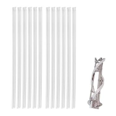 Imagem de (Pacote com 12) Lâminas raspadoras de 43 cm para máquinas Taylor Soft Serve - Acessórios de substituição para modelos 750, 751, 754, 774, 791, 794, C707, C709, C713 e C717