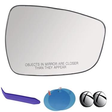 Imagem de EAP Vidro espelhado lateral do passageiro compatível com Hyundai Elantra 2014-2016, Elantra GT 2013-2017, Veloster 2011-2017, aquecido, 876213X030 876213X530 876213Y500 876212V310 876211 2V110