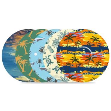 Imagem de Capas de sensor Libre 3 Plus à prova d'água, pacote com 10 adesivos de praia para Libre 3 Plus, adesivos respiráveis e flexíveis para proteção de longa duração