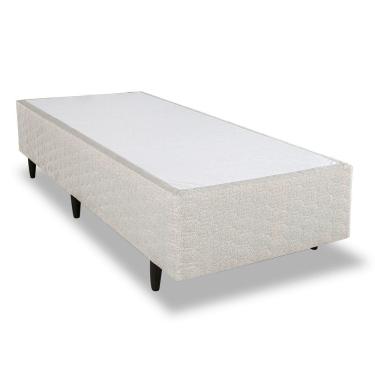 Imagem de Base Box Solteiro 96x203x28cm Favo Bege Herval Favo
