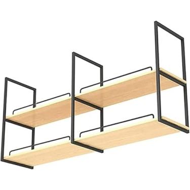 Imagem de Prateleira De Armazenamento Hagig Kitche Para Utensílios De Cozinha Orgaize, Prateleira De Montagem Ceilig Prateleira De Prateleira De Prateleira De Armazenamento Suspensa, 2 Ca, 140x30x80cm