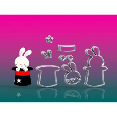 Imagem de Cortador Circo - Coelho Na Cartola Modular Tamanho 5 Cm