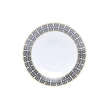 Imagem de PRATO FUNDO DE PORCELANA SUPER WHITE EGYPT 20cm