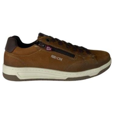 Imagem de Sapatenis Masculino Casual Ferracini Vox Couro Calce Facil-Masculino