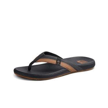 Imagem de REEF Sandália masculina Phantom 2.0, Tabaco/cinza, 45
