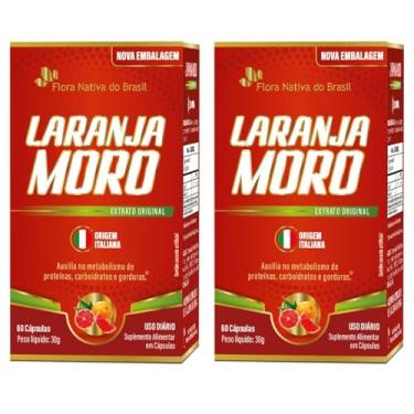 Imagem de KIT 2X Laranja Moro com Picolinato de Cromo 500mg 60 cápsulas - Flora Nativa
