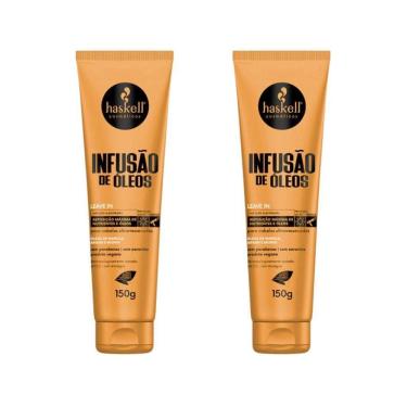 Imagem de Leave-In Haskell Infusao De Oleos 150G - Kit Com 2Un