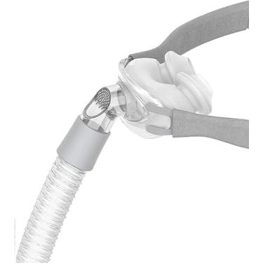 Imagem de Almofada nasal – Conjunto universal de sistema de almofadas nasais CPAP – Inclui adaptador de nariz pequeno, médio e grande máscara cpap