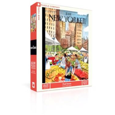 Imagem de New York Puzzle Company - New Yorker Peak Season - Quebra-cabeça de 1000 peças para adultos por Victoria Tentler-Krylov
