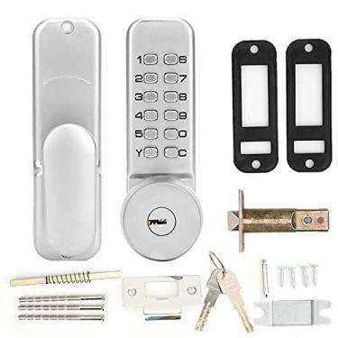 Imagem de Fechaduras Mecânicas para Portas Fechaduras Mecânicas para Portas Eletrônicas Digitais Código PIN Escritório Livremente Configurável