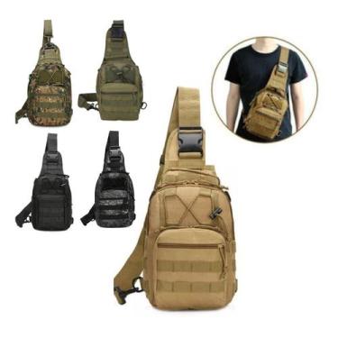 Imagem de Bolsa Militar Transversal Bag Shoulder Tático Pochete Peito - SHOP ALT