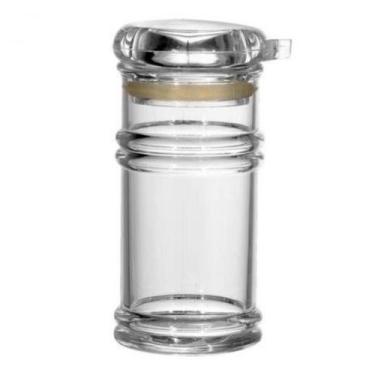 Imagem de 1 Pote para Mel de Acrílico Transparente 12x5,5 Cm Vedação - 123útil