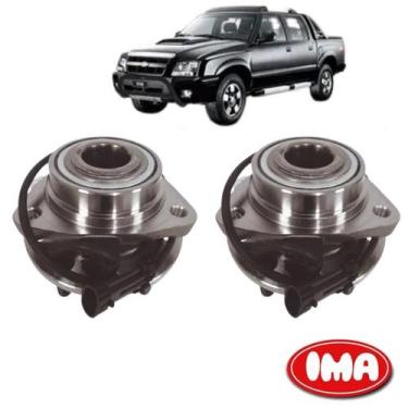 Imagem de Par Cubo Da Roda Dianteira Com Rolamento - Blazer 1998 A 2011 / S10 19
