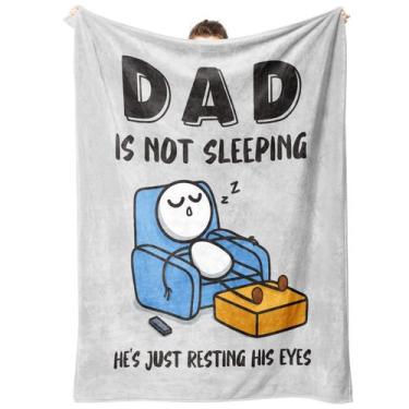 Imagem de Presentes de aniversário engraçados Throw Blanket GoMelley para papai 