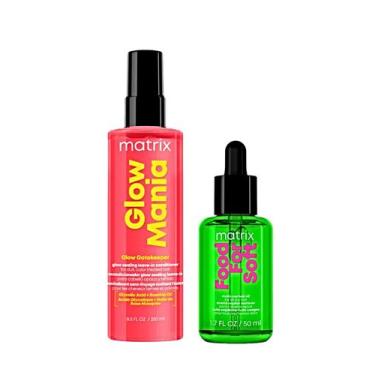 Imagem de Kit Matrix Glow Mania Leave-in 250ml+ Food For Sérum 50ml
