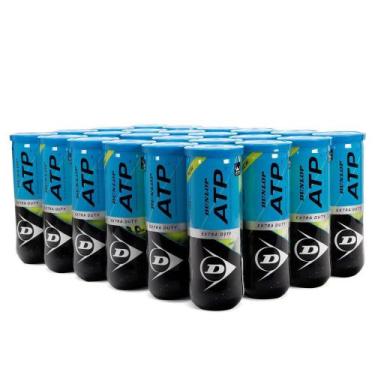 Imagem de Bola de Tênis Dunlop ATP - Caixa com 24 tubos