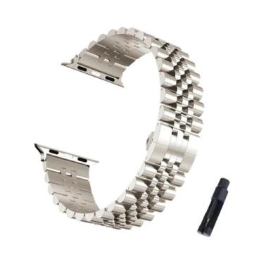 Imagem de Pulseira De Substituição De Metal Aço 49mm 46mm 44mm 38mm 42mm Para Ap