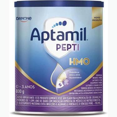 Imagem de Aptamil Pepti Hmo, Fórmula Infantil Nova embalagem Danone 800g, Azul