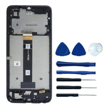 Imagem de Ygpmoiki Tela LCD sensível ao toque digitalizador com substituição de moldura para TCL K32 T513W 17.1 cm LCD Screen Display Frame