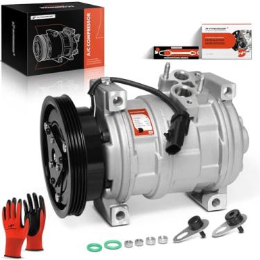 Imagem de A-Premium Compressor De Ar Condicionado Premium Com Embreagem Compatível Chrysler Pt Cruiser 2.4L 2001-2009, Dodge Neon 2.0L 2000-2002, Plymouth 2000-2001, Transmissão Automática 4 Velocidades