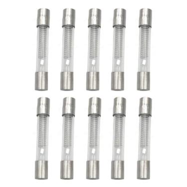 Imagem de Kit 10 Fusível Alta Tensão Microondas 5kv 800ma Vidro