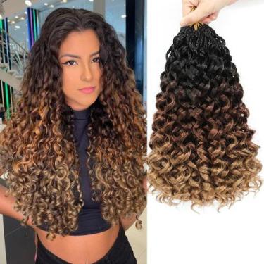 Imagem de Crochet Hair Naniciar Gogo Curl, 14 polegadas, pacotes com 8 pacotes p