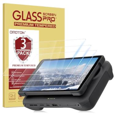 Imagem de OMOTON Pacote com 3 protetores de tela para controle DJI RC Pro 2, protetor de tela de vidro temperado com fácil instalação para acessórios de controle remoto DJI Mavic 4 Pro, HD claro/sensível ao