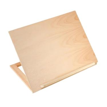 Imagem de Esquirla Cavalete de mesa para pintura, dobrável, para receitas, para estudantes de arte, para desenho, para iniciantes, com quadro de desenho ajustável de, Cavalete Único
