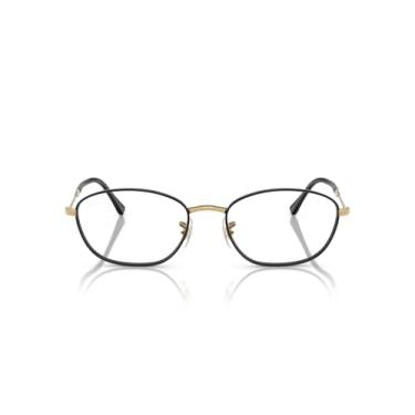 Imagem de Armação para Óculos Ray-Ban 0RX3749V 3175 Tam 55 / Preto/Ouro