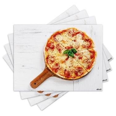 Imagem de Jogo Americano com 4 peças - Pizza - 1727Jo - Allodi