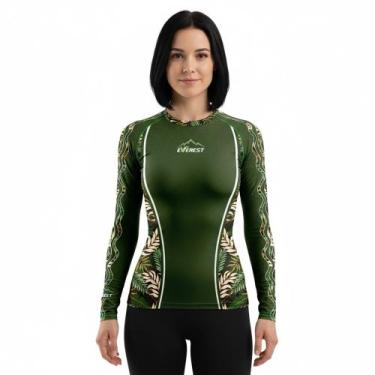 Imagem de Camiseta Manga Longa Feminina Uv50 Fitness, Praia e Piscina - Everest 