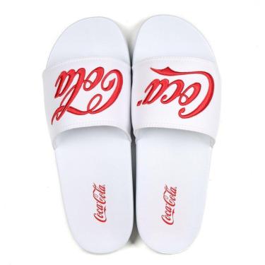 Imagem de Chinelo Slide Coca-Cola Cc2594 Branco-Masculino