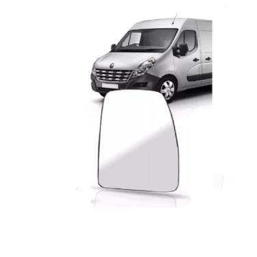 Imagem de Lente Retrovisor Térmico Master 2013 2014 2015 2016 2017 2018 2019 2020 2021 2022 2023 2024 Esquerdo