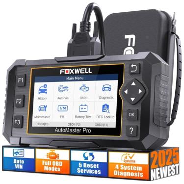 Imagem de Scanner OBD2 FOXWELL NT614 Elite - Atualização WiFi, 5 Serviços de Reinicialização, ABS Bleeding e Mais