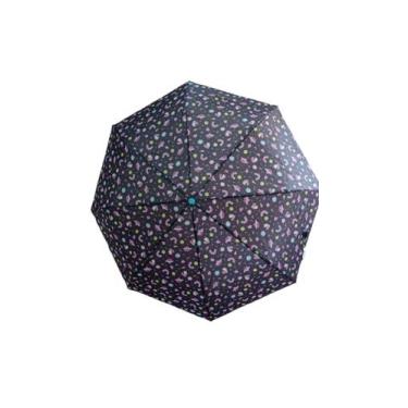 Imagem de Guarda-Chuva Estampa de unicórnio FECHADO 24 cm - SUSINO, Preto