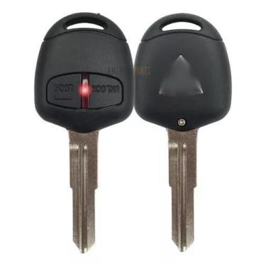 Imagem de Carcaça Da Chave Mitsubishi Outlander Asx Com Lâmina 2 Botõe - FERREIR