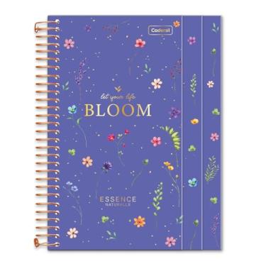 Imagem de Caderno Colegial Criativo Cadersil Estampa Essence –Capa Dura – 3 em 1 (Planner Diário + Folhas Pontilhadas + Folhas Pautadas) – 100 folhas – Ideal para Organização Criativa, Estudos e Anotações