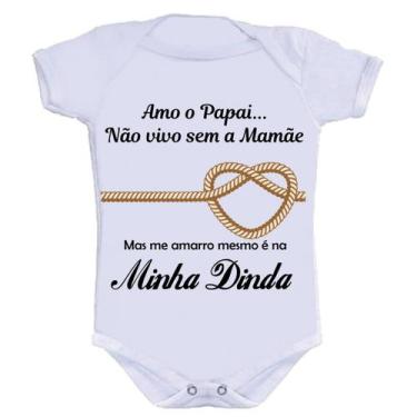 Imagem de Body Divertido - Me Amarro Na Dinda - KALUNDU KIDS, P