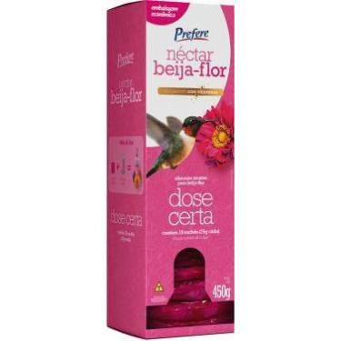 Imagem de Alimento Pássaros Néctar Beija-Flor 450g Sanhaço Saíra Cambacica Vitam